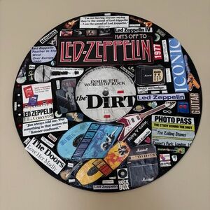 Led Zeppelin Collage Vinyl Record